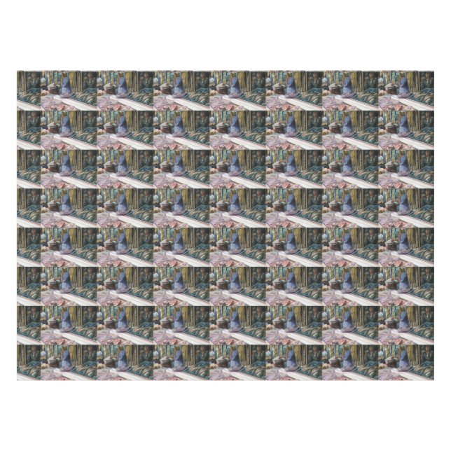 Men of the Desert, Gifts of the Sea, Jerusalem Tablecloth (Front (Horizontal))