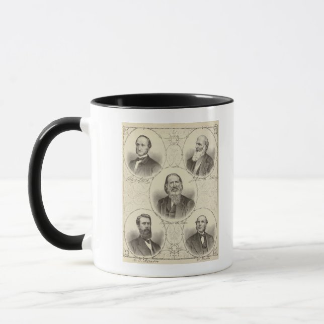 Men of the New Jersey coast Mug (Left)