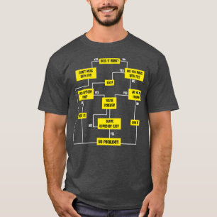 Men Problem Solving Chart  T-Shirt