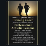 Men Running, Athletics Lesson Advertising Flyer<br><div class="desc">Men Running,  Athletics Lesson Advertising Flyers By The Business Card Store.</div>