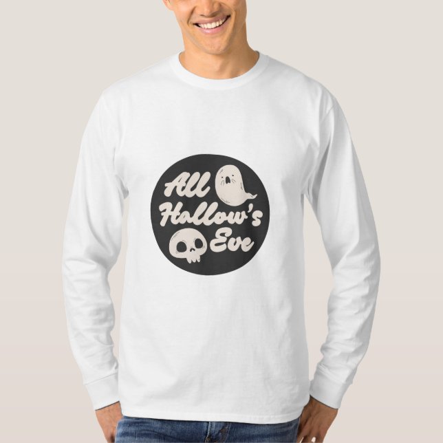 Men’s All Hallow’s Long Sleeve T-Shirt (Front)