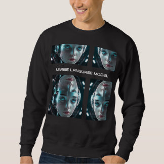 Men;s Artificial Intelligence Robotic Sweatshirt