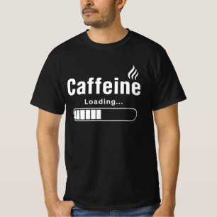 Men’s Basic T-Shirt – “Caffeine Loading…” 