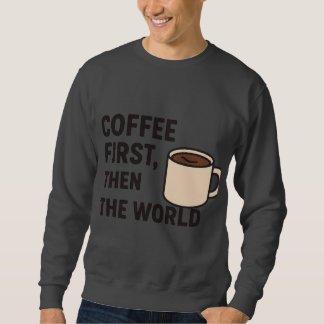 Men’s Coffee Quote Hoodie