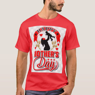 Men’s Happy Mother’s Day T-Shirt Gift for Mum