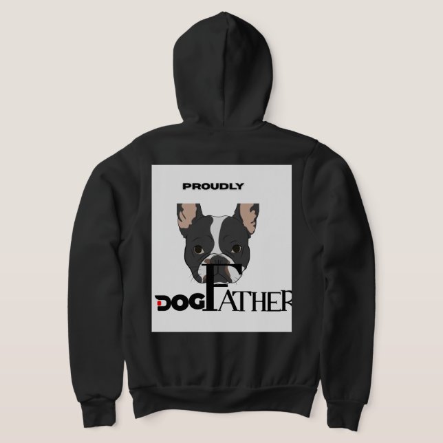 Men’s Hoodie- Dog Lover Hoodie (Laydown Back)