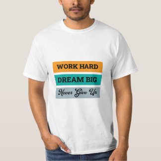 Men’s Motivational Quote T-Shirts, Hoodies & Long 