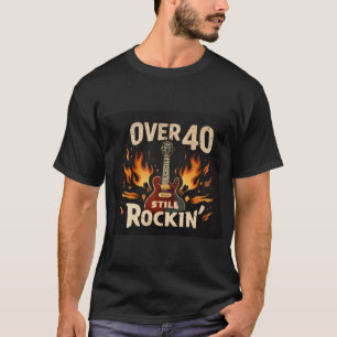 Men’s “Over 40 Still Rockin’” Graphic T-Shirt