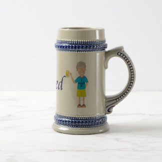 Men’s retirement beer stein