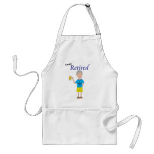 Men’s retirement standard apron