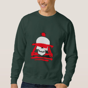Men’s Skull Warrior Graphic Sweatshirt