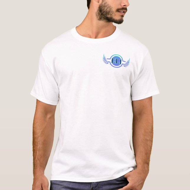 Men’s T-Shirt – Embrace Learning Institute Logo (Front)