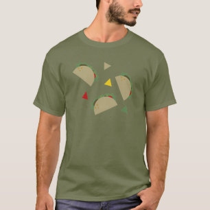 Men’s Taco Party Personalised Fiesta Tacos T-Shirt