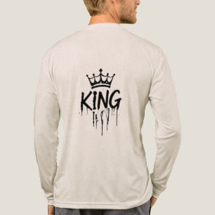 Men’s Viral Graphic T-Shirt   Streetwear Style Tri-Blend Shirt