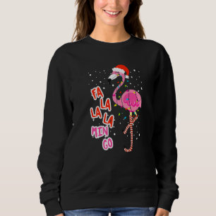 Men S Women S Kids Christmas Fla La La Mingo Graph Sweatshirt