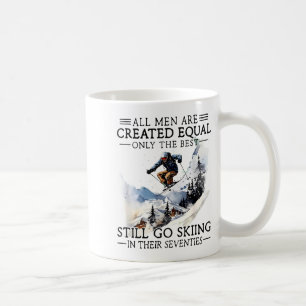 Men Still Go Skiing 70 Winter Srts Lover Skier Coffee Mug