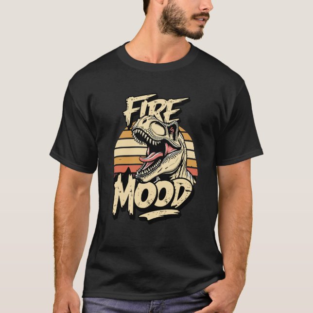 Men T shirt Black  (Front)