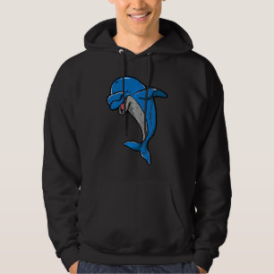 Men Women Cool Dabbing Dolphin Whale Cute Orca Dol Hoodie