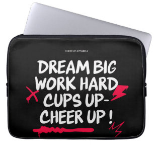 MEN/WOMEN DREAM BIG CHEER UP ELECTRONICS BAG
