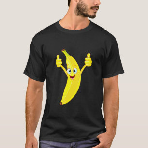 Men Women Humour Graphic Banana T-Shirt