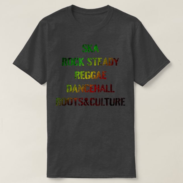 Men Women Jamaica Reggae Music Dancehall Reggae  T-Shirt (Design Front)