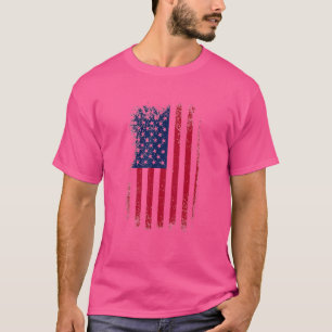 Men Women Kid American Flag 4th Of July Usa Merica T-Shirt