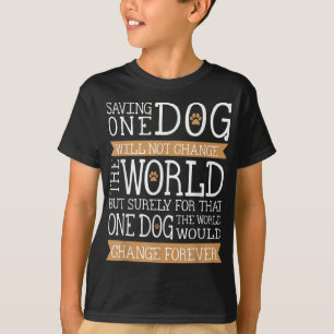 Men Women Kids Animal Rescue Team Dog Lover Gift T-Shirt