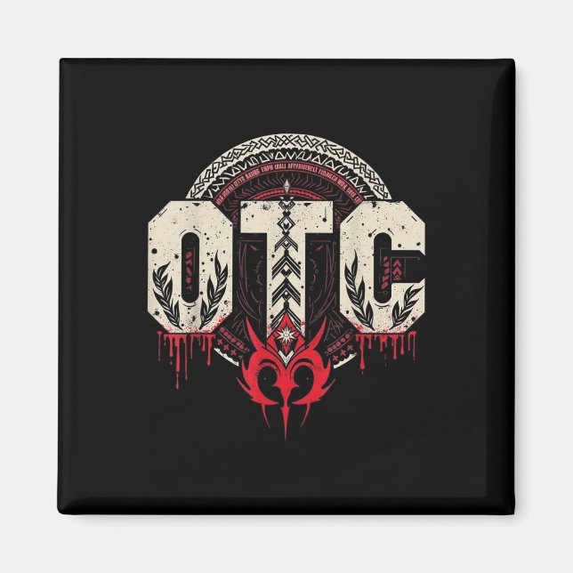 Men Women Kids Otc Bloodline Roman Wrestling Fan M Magnet (Front)