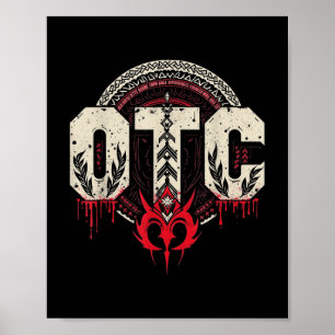 Men Women Kids Otc Bloodline Roman Wrestling Fan M Poster