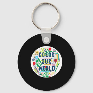 Men Women Kids Summer Reading Program 2025 Colour  Key Ring