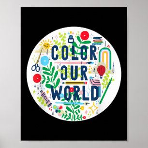 Men Women Kids Summer Reading Program 2025 Colour  Poster