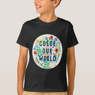 Men Women Kids Summer Reading Program 2025 Colour T-Shirt