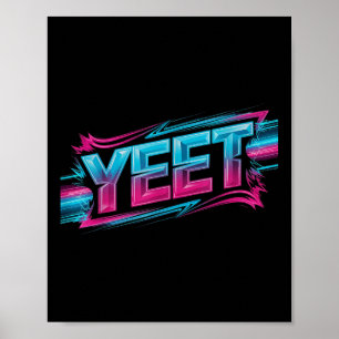 Men Women Kids Vintage Yeet Apparel Gifts Poster