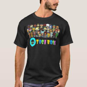 Men Women Manga Toca Boca Anime Funny Men Fan T-Shirt