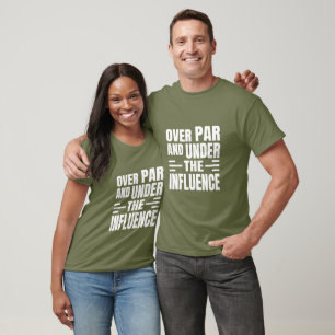 Men & Women T-Shirt Over Par