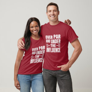 Men & Women T-Shirt Over Par