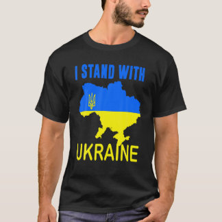 Men Women Ukrainian Lover I Stand With Ukraine T-Shirt