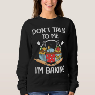 Men Women Woman Baking Baker Hobby Food Cakes Cupc Sweatshirt