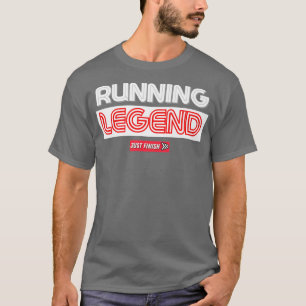Men & Women's Running Motivation-Running Legend Ju T-Shirt