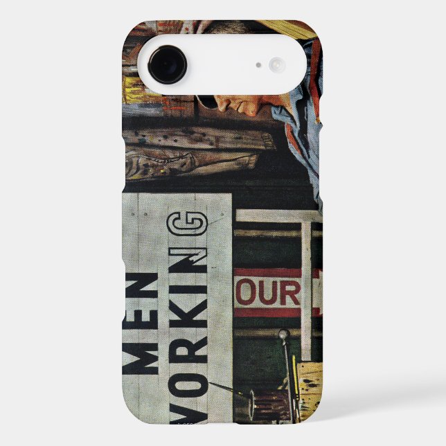 Men Working Case-Mate Samsung Galaxy Case (Back)