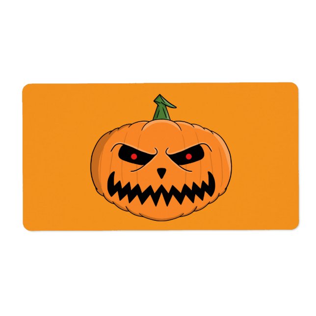 Menacing Jack O'Lantern Halloween (Front)