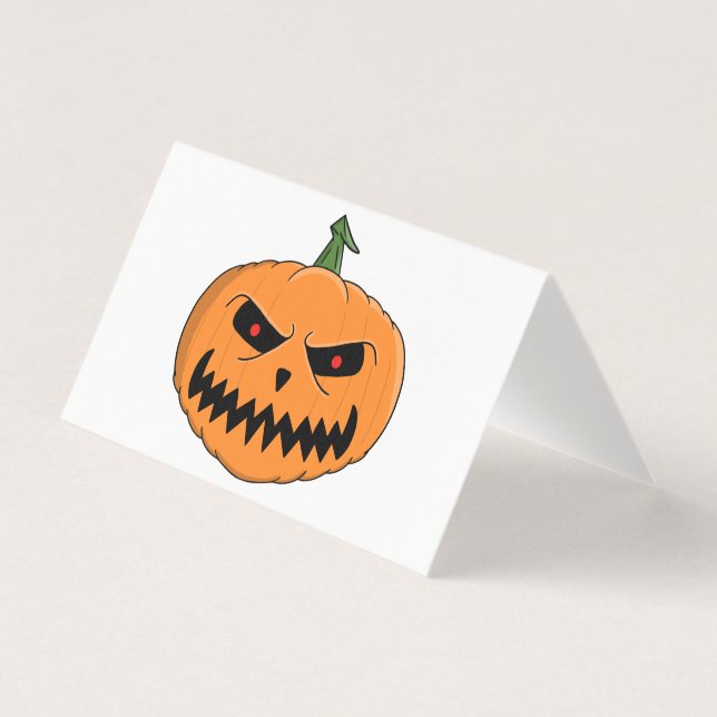 Menacing Jack O'Lantern Halloween (Front)