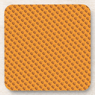 Menacing Jack O'Lantern Halloween Coaster