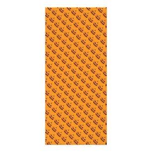 Menacing Jack O'Lantern Halloween Rack Card