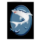 Menacing Underwater Sharks