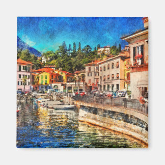 Menaggio on Como Lake, Italy Magnet