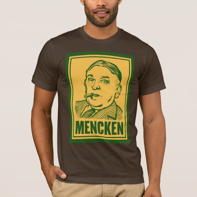 Mencken Personalised Quote T-Shirt (Front)