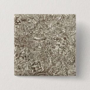 Mende 15 Cm Square Badge