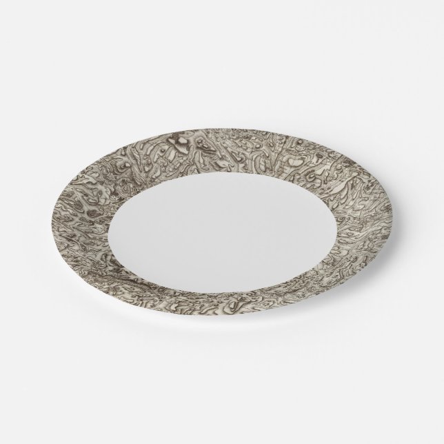 Mende Paper Plate (Angled)