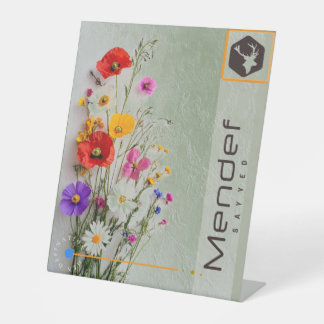 MENDEF PEDESTAL SIGN
